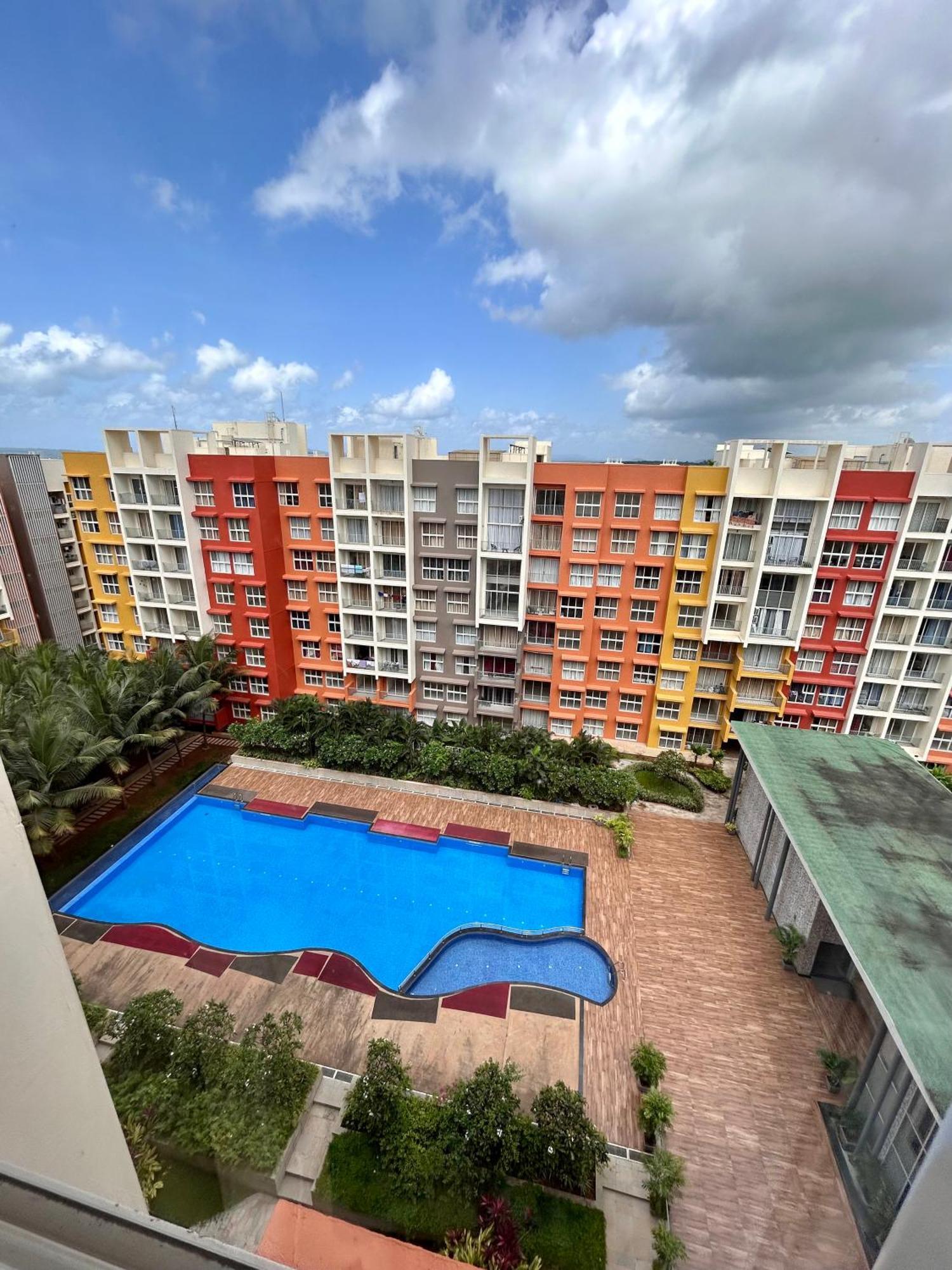 Tata Rio De Goa, Good Stay 2 Bhk Pool View Premium Apartment, 805 Dabolim Exterior foto